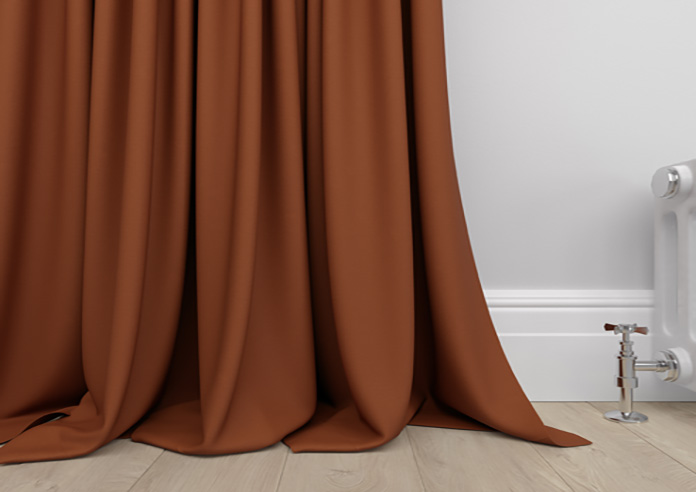 Ascot, Terracotta - Made to Measure Curtains - Image 6